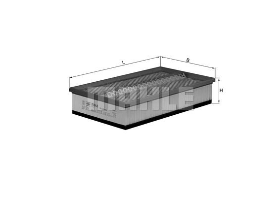 WILMINK GROUP Gaisa filtrs WG1216568